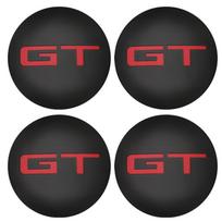 AHY1 4PCS 56+60MM GT Emblem Car Badge Wheel Center Hub Caps Sticker Rim Cover For Kia GT Ceed Rio Sportage Picanto K5 Optima Forte