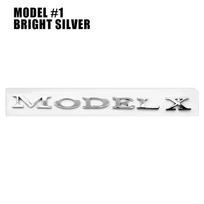 AAAIS1 FOR Car Styling Logo Badge For Tesla Model 3 Model S Models Y X ABS 3D Rear Trunk Body Emblem Sticker Decal Decorate Accessories