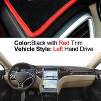 Car Dashboard Cover Dash Mat Carpet Cape For For Tesla S 2012 -2020 2019 2018 2017 2016 2015 Anti-sun Sun Shade Car Styling Auto
