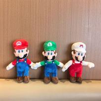 Mario Bros Animacinis Pliušinis Raktų Pakabukas 18 cm white