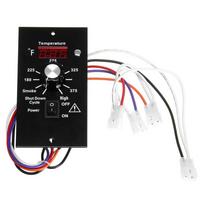 14x7cm valdiklio plokštė AC 120V juoda skaitmeninė įterpta Set1