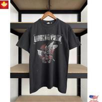 NEW Trending ! Vintage 2002 Linkin Park Hybrid Theory Black T-Shirt (S-5XL) Unisex T-Shirt XXXL