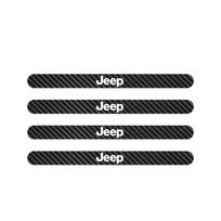 Jeep 4/8/12 vnt. Automobilio durų slenksčio lipdukas, Durų rankenėlės įdubos apsauginis nuo įbrėžimų lipdukas Jeep Wrangler Renegade Wrangler