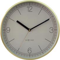 NeXtime Sieninis laikrodis Nova 30 cm, smėlio spalvos