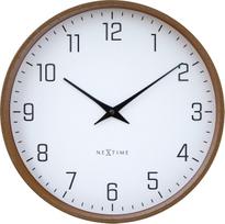 NeXtime Sieninis laikrodis Lyra 30 cm, baltas