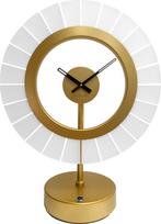 NeXtime Stalinė lempa su laikrodžiu Ting, auksinė