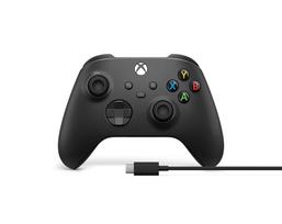 Xbox Wireless Controller Cable [Genuine Product] + USB-C® juoda