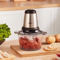 Midea 1.75L Electric Food Chopper & Grinder CN plug (adapter included) 1.75L Capacity, 218x174x266mm