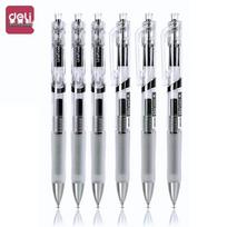 Deli S101 0.5mm Retractable Gel Pen (12-Pack)