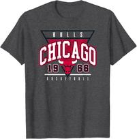 NBA Official Chicago Bulls Dead Ball T-Shirt S įvairiaspalvis