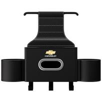 ntye5 Car Hook Storage Bag Seat Back Water Cup Phone Holder Tissue Box Organizer Auto Interior For Chevrolet Spark Captiva Cruze Matiz juoda