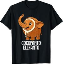 Cocofanto Elefanto Italian Brainrot Meme Unisex T-Shirt Unisex T-Shirt S įvairiaspalvis