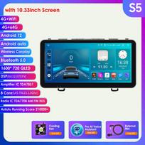 DSP IPS 4G-LTE Carplay Android automobilio radijo GPS, skirtas Honda CR-V 3 RE CRV 2007-2011 daugialypės terpės vaizdo grotuvas 2 din navigacijos išmanusis ekrano blokas S5 8Core 4G 64G AI