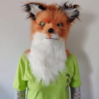 Vilko Kaukė Vilkolakio Kaukė Cosplay Gyvūno Galva Helovino Kostiumas Zombio Kaukė Siaubo Vilkolakio Šliaužiojanti Drakulos Kaukė balta