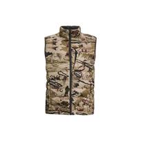 Under Armour Ua Storm Ridge Reaper Camouflage Print Breathable Zip Collar Sleeveless Vest Men Vests 1372596-989 M beige