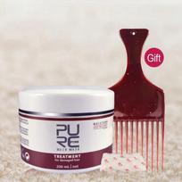 PURC Keratin Hair Mask Deep Repair Frizz Dry Straightening Hair Scalp Treatment Hair care 200ml 200ml raudona