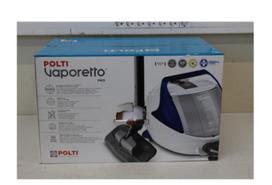 IŠPARDAVIMAS. | Polti | Steam cleaner | PTEU0313 Vaporetto Pro 100 Eco Power | Power 1900 W | Steam pressure 5.5 bar | Water tank capacity 2 L | White/Blue | PAŽEISTA PAKUOTĖ | PTEU0313SO