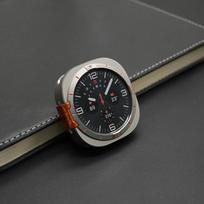 Alloy Metal Case for Samsung Galaxy Watch Ultra 2025 Luxury Bumper Protector Frame for Galaxy Watch Ultra 47mm Protective Cover Samsung Galaxy Ultra 47mm smėlis