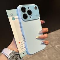Liquid Silicone Soft Phone Case With Lens Fragrance Protection For iPhone 16 15 Plus 14 13 17 Pro Max 11 Plain Shockproof Cover For iPhone 11