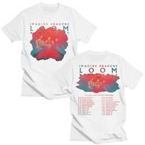 Imagine Dragons Band Loom Tour 2026 New TShirts Men Women Fashion Hip Hop Retro T-shirt Cotton Loose Short Sleeve Aesthetic Tops 4XL