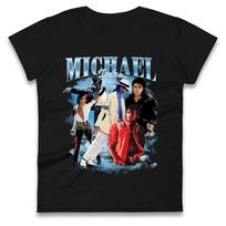 Michael Jackson Bootleg Womens T Shirt Mens Tops Tees Unisex S