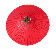 Yamamoto Bamboo Craft Shop Japanese Traditional Japanese Rain Waterproof (YAMAMOTOTAKIZAYIKUYA) Umbrella, Umbrella, Umbrella, (Red)
