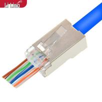 LiLian Cat5e Shielded Pass-Through RJ45 Connector