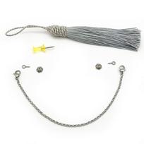 17-Note Kalimba Thumb Piano Decorative Tremolo Sand Chain String Pendant