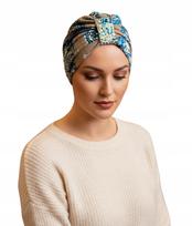 Moterų Turbanas Emma 455 Kepurė Įdedama Ant Galvos Taip Pat Po Chemoterapijos