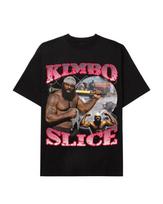 Vintage Kimbo Slice Boxer Collage Men Tshirt Black Cotton Tee All Sizes Unisex T-Shirt S įvairiaspalvis