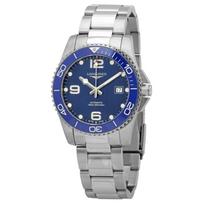 LONGINES Concas Diving Series Automatic Mechanical Movement 300 Meters Waterproof Watch 41mm Blue Dial Stainless Steel Case Fabric Strap L3.781.4.97.6 mėlyna