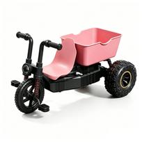 Electric Remote Control Drift Tricycle Toy for Kids Interactive Racing Vehicle with Stunt Features Rechargeable Battery and Durable Design One Size rožinė