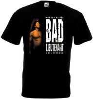 26 BAD LIEUTENANT V3 Movie Poster T Shirt Black All Sizes S..5XL Unisex T-Shirt S įvairiaspalvis