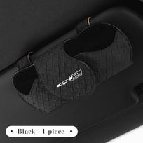 AAAGI1 Car Visor Glasses Case For KIA K5 K2 K3 Ceed Sportage Rio 3 Proceed Sedona Forte Cerato Venga Magnetic Leather Sunglasses Holder