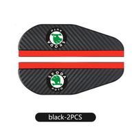 AAFO1 Car Rearview Mirror Rain Eyebrow Sun Visor Shade Cover Rainy Shield Cover For Skoda Kodiaq Fabia Kamiq Karoq Octavia 2 3 Rapid