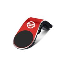 CKKTXC1 Magnetic Car Phone Holder Air Vent Mount Accessories For Nissan 350z 370z altima Armada Frontier Kicks Leaf nismo pulsar Qashqai raudona