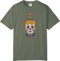Trump Idiot Pendejo Mexico Mexican Anti President 2028 Political Tee T-Shirt S įvairiaspalvis