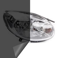 Car Lamp Film Auto Light Stickers Vinyl Tint Motorcycle Headlight Lamp Sticker Waterproof Sticker for Motorcycle Car Accessories 30cmx100cm matinė juoda spalva