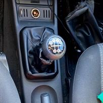 Car Handbrake Gear Shift Knob Shifter Gaiter Boot Leather Cover Auto Decor For Vauxhall/OPEL CORSA C COMBO 01-06 Car A