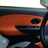 Chevrolet Spark Lechi Door Panel Armrest Leather Wrap Interior Trim Beige (4 Doors)