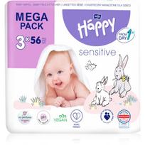 BELLA Baby Happy Sensitive drėgnosios servetėlės 3x56 vnt.