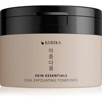 KORIKA Skin Essentials Dual Exfoliating Toner Pads dvigubi šviečiamieji tamponėliai 20 vnt.