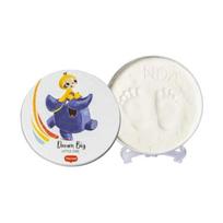 TINY LOVE MAGIC BOX ROUND ATMINIMO DĖŽUTĖ SU KŪDIKIO RANKOS IR PĖDOS ATSPAUDU