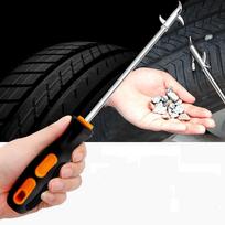 Automobilio padangų valymo kabliukas, akmeninė padangų tarpo sagtis, akmeninis kabliukas, automobilio padangų sagties valymas, padangų rinktuvas, akmeniniai įrankiai, padangų remonto priedai