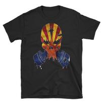 AZ Zombie Skull T-Shirt S