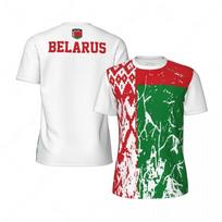 Belarus Flag Graphic Mens Football Jersey Fashion National Emblem 3D Printed Sports T Shirt Casual Oversized Breathable Tees S