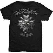 Motorhead Bad Magic juodi Motorhead Tee Unisex marškinėliai S įvairiaspalvis