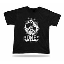 Tshirt Tee Shirt Birthday Gift Idea Bad Bones Crew Skull Gangster Fire Hardcore S įvairiaspalvis