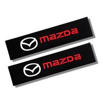 AAEZ1 4 vnt. Automobilio interjero aksesuarai, skirti Mazda 5 6 323 626 RX8 7 MS, Automobilio saugos diržo peties pagalvėlė, Kaklo atrama, Apsauginė pagalvė
