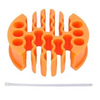 30 Hole Network Cable Organizer Orange Cable Organizing Tool Cable Management Tool  Machine Room
